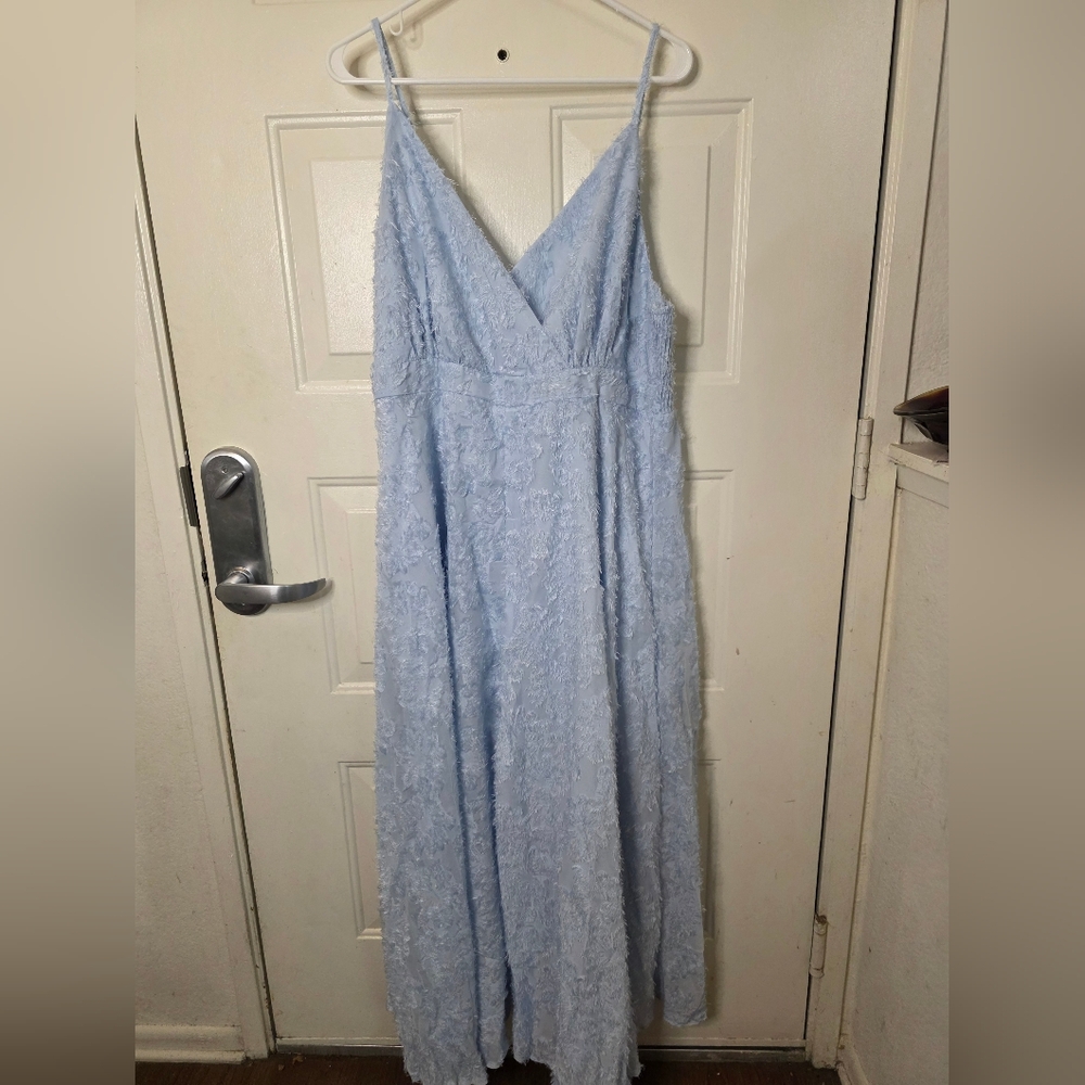 Shein‎ Light Blue Textured Dress Size 3XL